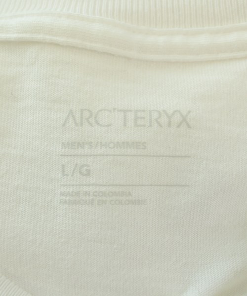 ARC'TERYX（アークテリクス）Tシャツ・カットソー 白 サイズ:L メンズ/2200678311073