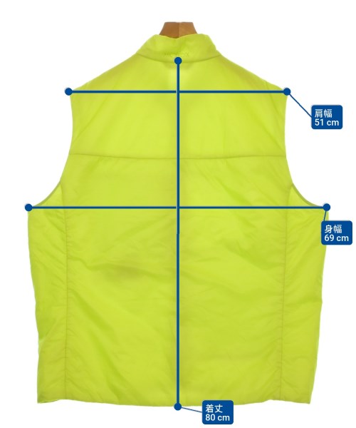 ARC'TERYX（アークテリクス）ダウンジャケット/ダウンベスト 黄 サイズ:XXL メンズ/2200678598030