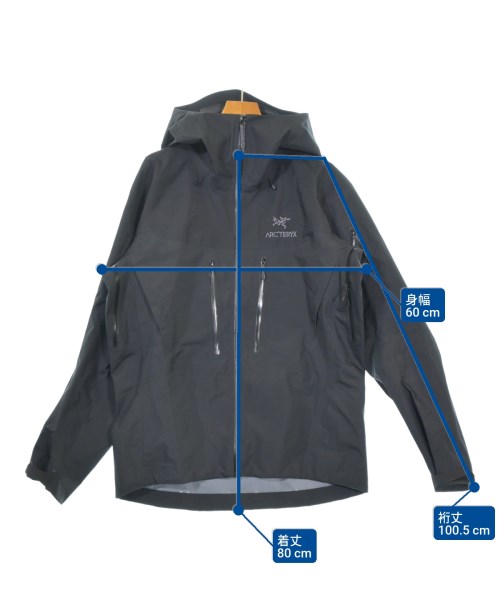 ARC'TERYX（アークテリクス）マウンテンパーカー 黒 サイズ:L メンズ/2200670650132