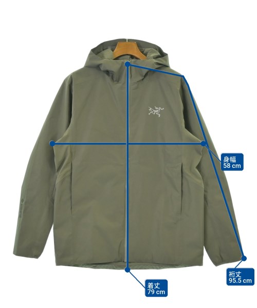 ARC'TERYX（アークテリクス）マウンテンパーカー カーキ サイズ:M メンズ/2200680362018