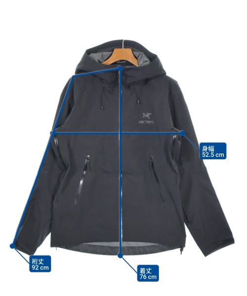 ARC'TERYX（アークテリクス）マウンテンパーカー 黒 サイズ:M メンズ/2200680564016