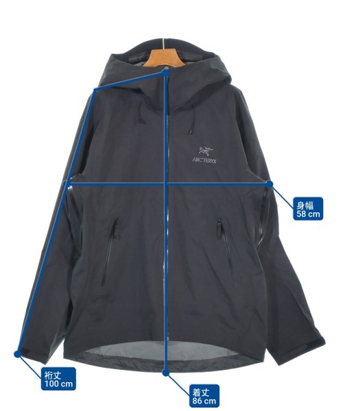 ARC'TERYX（アークテリクス）マウンテンパーカー 黒 サイズ:XL メンズ/2200680564030