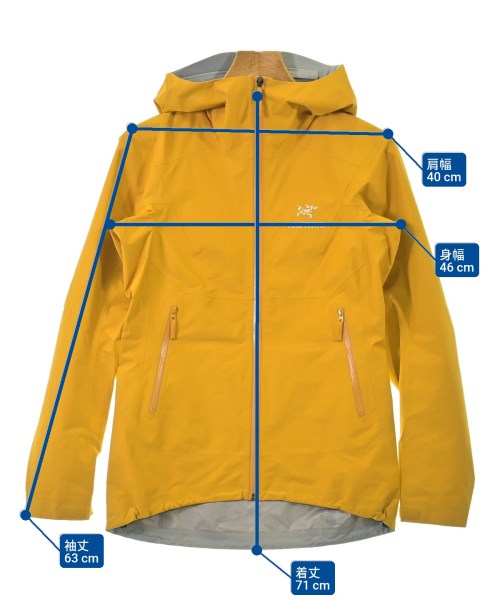 ARC'TERYX（アークテリクス）マウンテンパーカー 黄 サイズ:XS レディース/2200696377013