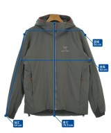 ARC'TERYX（アークテリクス）ダウンジャケット/ダウンベスト グレー サイズ:M メンズ/2200698318076