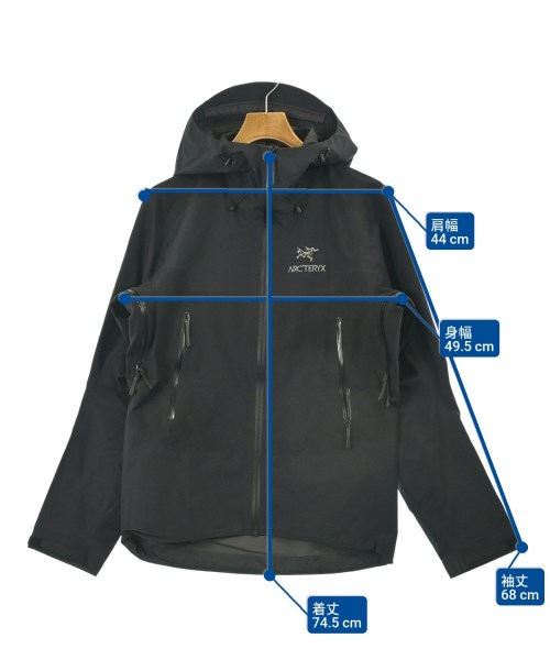 ARC'TERYX（アークテリクス）マウンテンパーカー 黒 サイズ:S メンズ/2200654769058