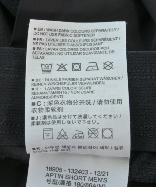 ARC'TERYX（アークテリクス）ショートパンツ 黒 サイズ:M メンズ/2200654842034