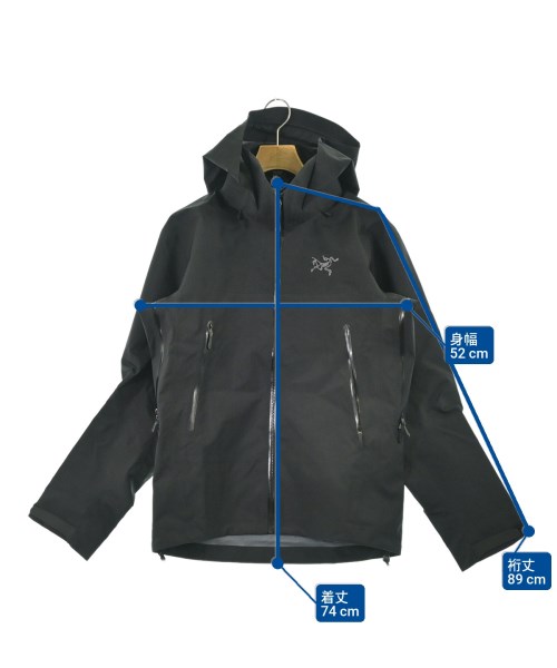 ARC'TERYX（アークテリクス）マウンテンパーカー 黒 サイズ:S メンズ/2200657729011