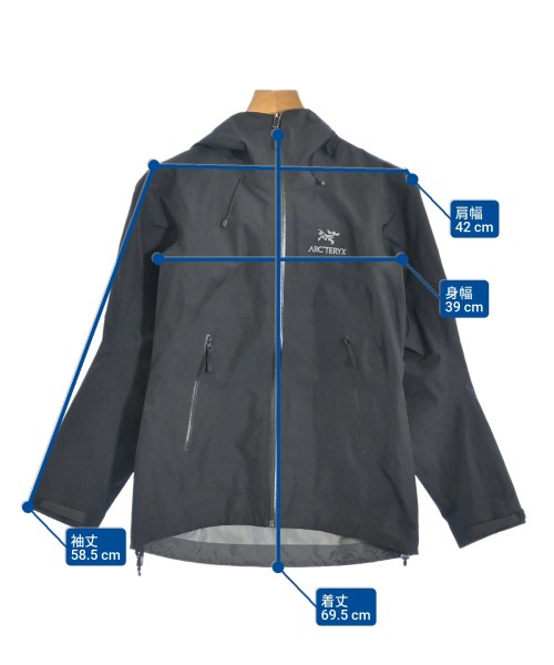 ARC'TERYX（アークテリクス）マウンテンパーカー 黒 サイズ:XS レディース/2200658420023
