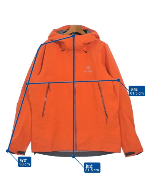 ARC'TERYX（アークテリクス）マウンテンパーカー オレンジ サイズ:XL メンズ/2200710522023