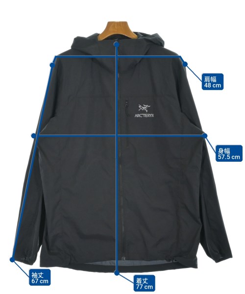 ARC'TERYX（アークテリクス）マウンテンパーカー 黒 サイズ:L メンズ/2200709186045