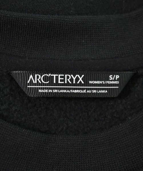 ARC'TERYX（アークテリクス）スウェット 黒 サイズ:S レディース/2200711606142