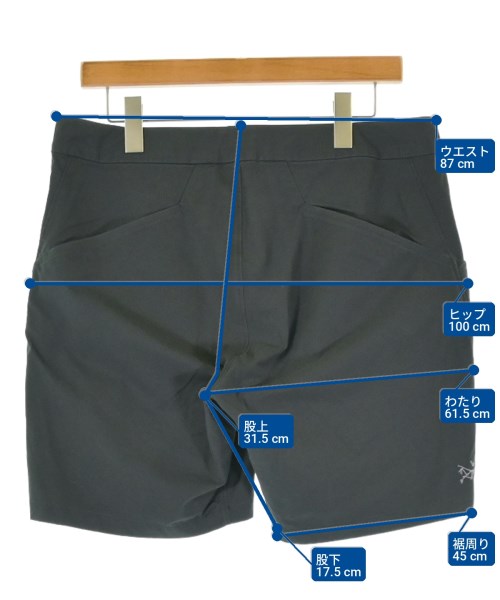 ARC'TERYX（アークテリクス）ショートパンツ 紺 サイズ:34(XL位) メンズ/2200712492140
