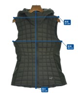 ARC'TERYX（アークテリクス）ダウンジャケット/ダウンベスト カーキ サイズ:XS レディース/2200717444014