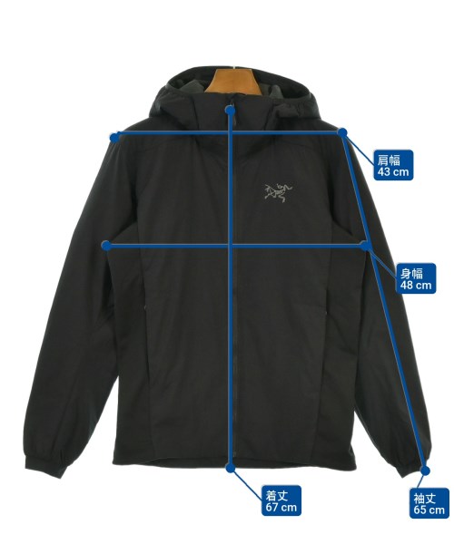 ARC'TERYX（アークテリクス）ダウンジャケット/ダウンベスト 黒 サイズ:XS メンズ/2200645160048