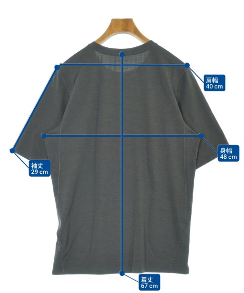 ARC'TERYX（アークテリクス）Tシャツ・カットソー グレー サイズ:S メンズ/2200639157115