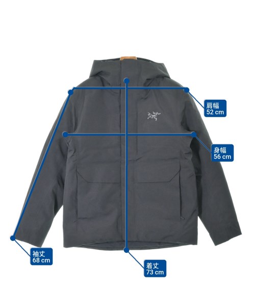 ARC'TERYX（アークテリクス）ダウンジャケット/ダウンベスト 黒 サイズ:M メンズ/2200647065013