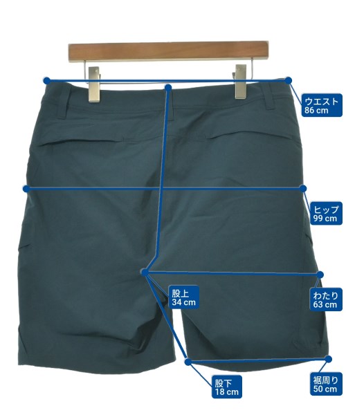 ARC'TERYX（アークテリクス）ショートパンツ 青 サイズ:34(XL位) メンズ/2200649186440