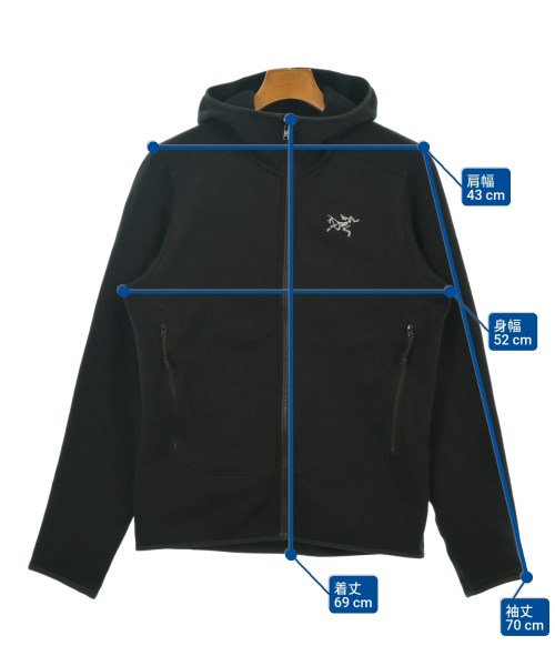 ARC'TERYX（アークテリクス）パーカー 黒 サイズ:XS メンズ/2200651665025