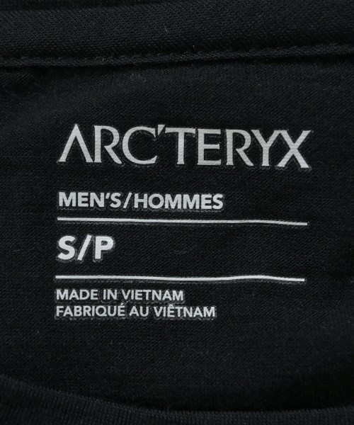 ARC'TERYX（アークテリクス）Tシャツ・カットソー 黒 サイズ:S メンズ/2200652853070
