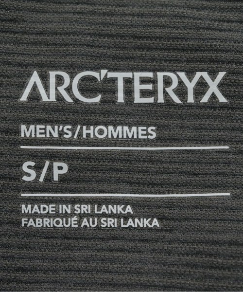 ARC'TERYX（アークテリクス）Tシャツ・カットソー グレー サイズ:S メンズ/2200652853087