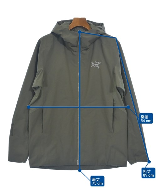 ARC'TERYX（アークテリクス）マウンテンパーカー カーキ サイズ:M メンズ/2200699309028