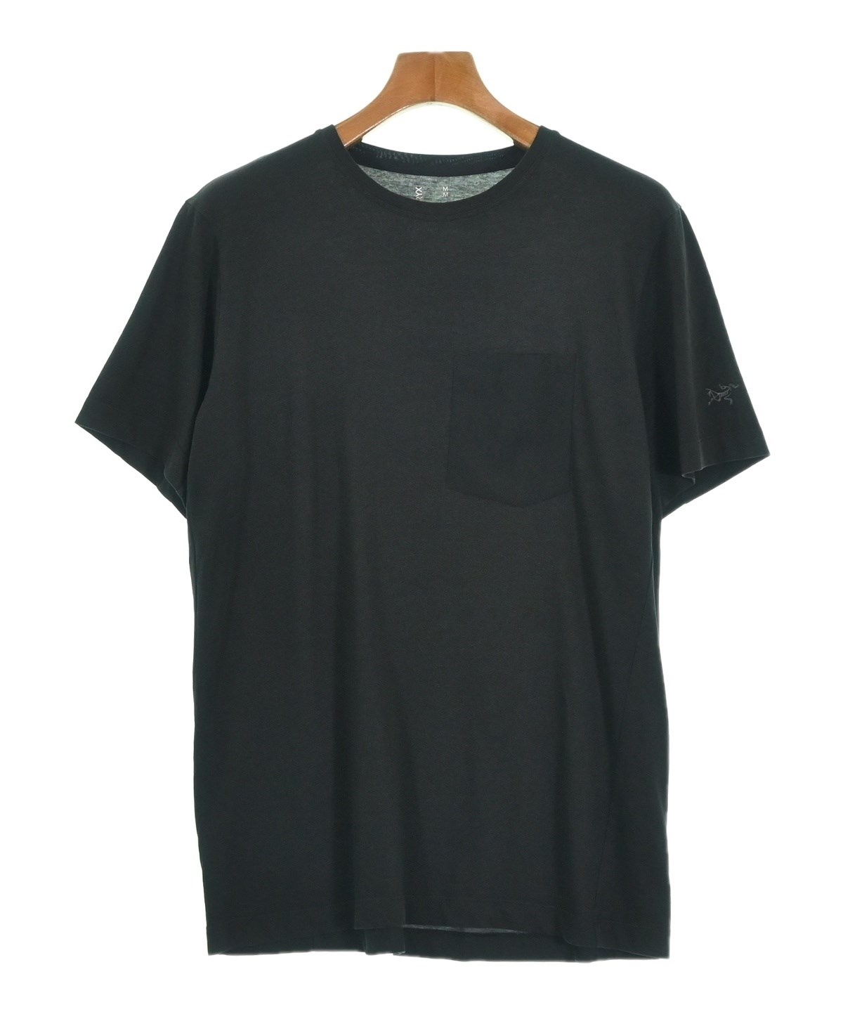 アークテリクス　メンズ　カットソー　トップス　黒 ARC'TERYX（アークテリクス）Tシャツ・カットソー 黒 サイズ:M メンズ