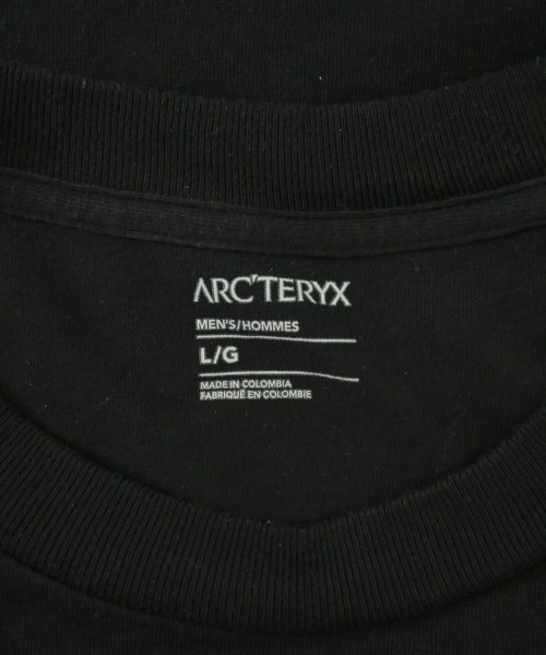 ARC'TERYX（アークテリクス）Tシャツ・カットソー 黒 サイズ:L メンズ/2200708197066