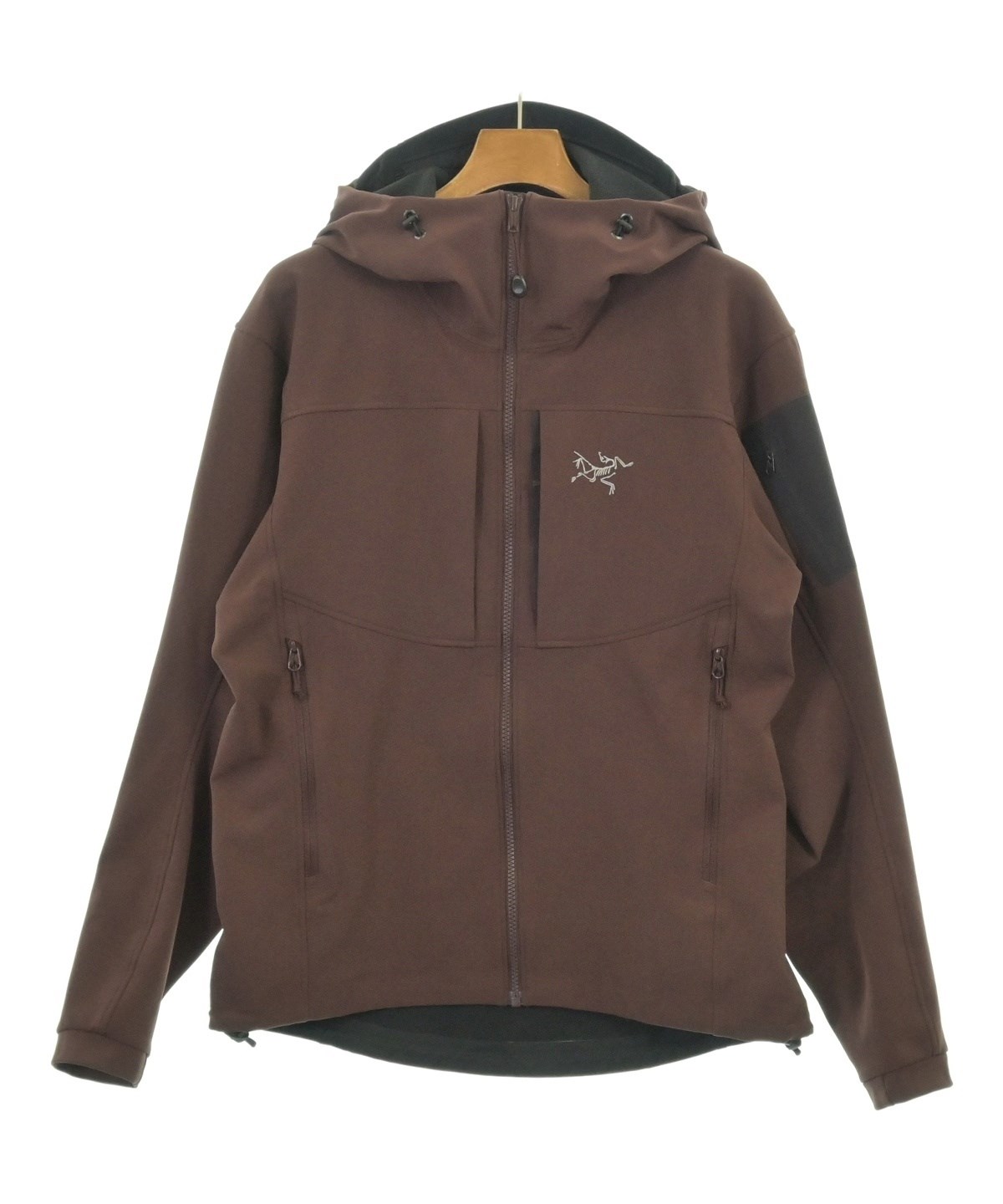 ARC'TERYX（アークテリクス）マウンテンパーカー 茶 サイズ:M メンズ