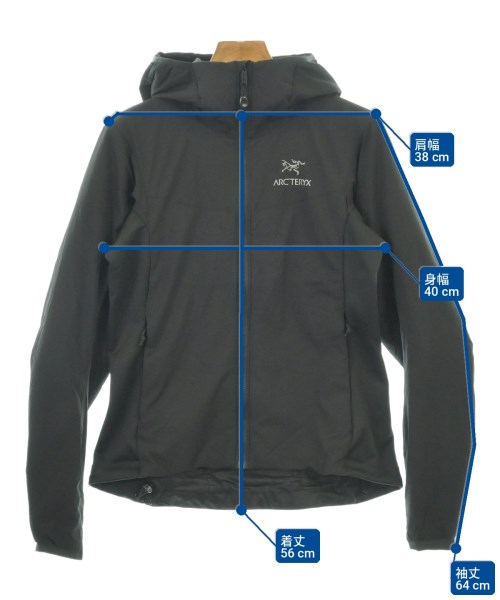 ARC'TERYX（アークテリクス）マウンテンパーカー 黒 サイズ:XS レディース/2200722334010
