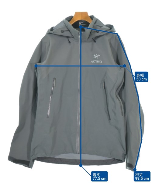 ARC'TERYX（アークテリクス）マウンテンパーカー グレー サイズ:M メンズ/2200732351038