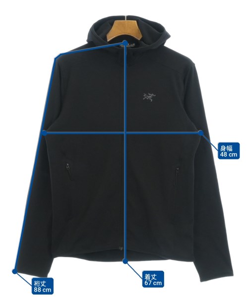 ARC'TERYX（アークテリクス）パーカー 黒 サイズ:S メンズ/2200732459031