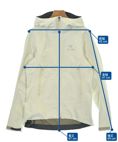 ARC'TERYX（アークテリクス）マウンテンパーカー 白 サイズ:S レディース/2200735150027
