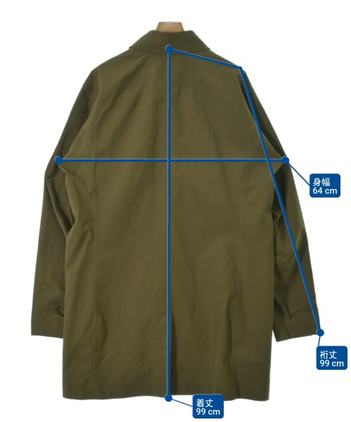 ARC'TERYX（アークテリクス）ステンカラーコート カーキ サイズ:XL メンズ/2200735260016