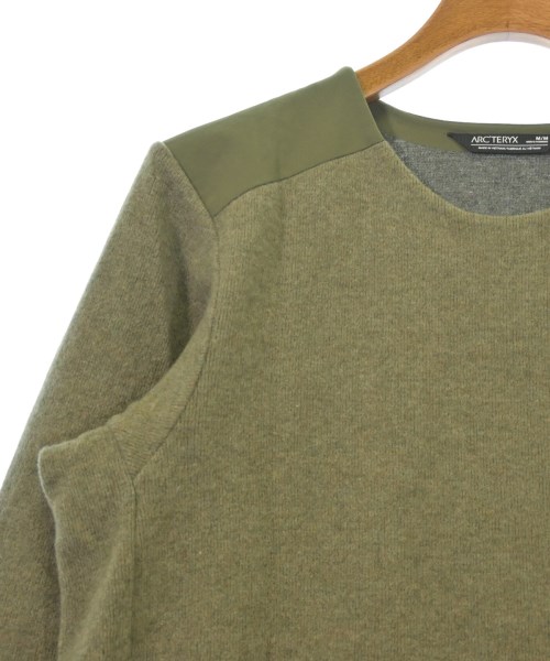ARC'TERYX（アークテリクス）ニット・セーター カーキ サイズ:M メンズ/2200719086052