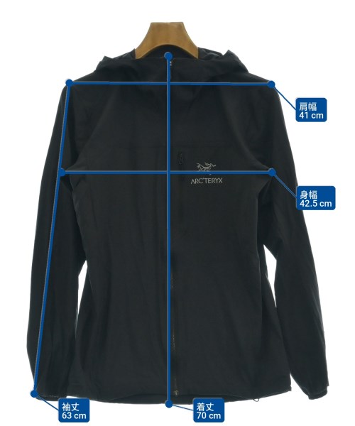 ARC'TERYX（アークテリクス）マウンテンパーカー 黒 サイズ:S メンズ/2200722649015