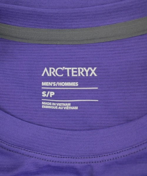 ARC'TERYX（アークテリクス）Tシャツ・カットソー 紫 サイズ:S メンズ/2200723273042