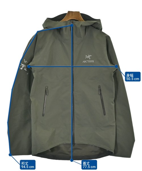 ARC'TERYX（アークテリクス）マウンテンパーカー グレー サイズ:S メンズ/2200718918064