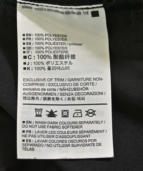 ARC'TERYX（アークテリクス）カジュアルシャツ 黒 サイズ:S メンズ/2200720478082