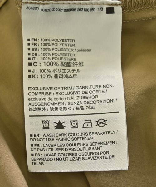 ARC'TERYX（アークテリクス）カジュアルシャツ ベージュ サイズ:S メンズ/2200720478099