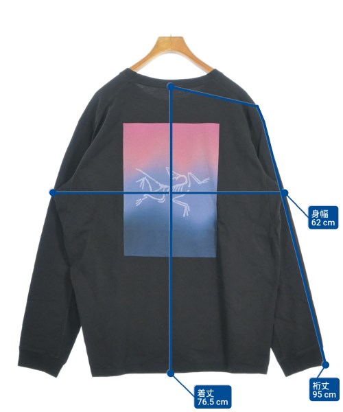 ARC'TERYX（アークテリクス）Tシャツ・カットソー 黒 サイズ:XL メンズ/2200684495019