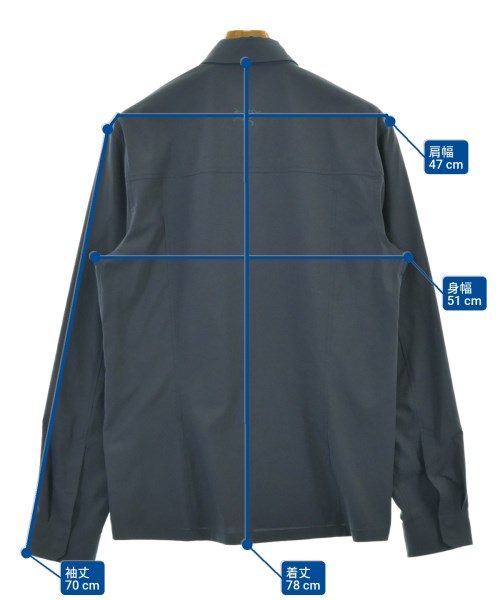 ARC'TERYX（アークテリクス）カジュアルシャツ 紺 サイズ:S メンズ/2200685594094