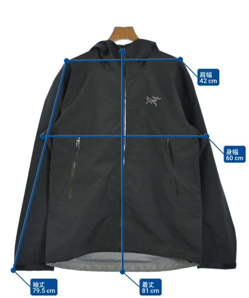 ARC'TERYX（アークテリクス）マウンテンパーカー 黒 サイズ:L メンズ/2200687924028