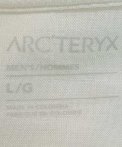 ARC'TERYX（アークテリクス）Tシャツ・カットソー 白 サイズ:L メンズ/2200693284079