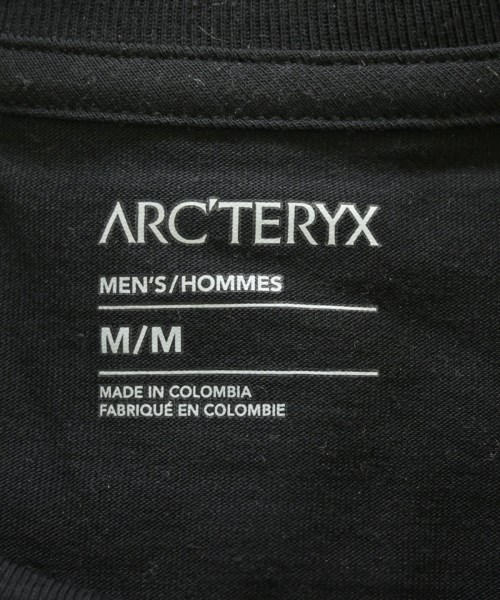 ARC'TERYX（アークテリクス）Tシャツ・カットソー 黒 サイズ:M メンズ/2200693408017