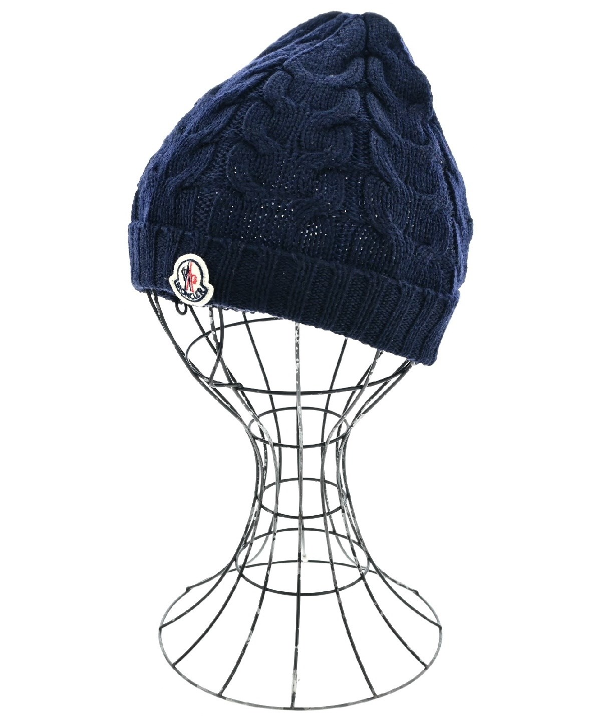 MONCLER ネイビー レディース　ニット帽 モンクレール ネイビー ニット帽 ユニセックス
