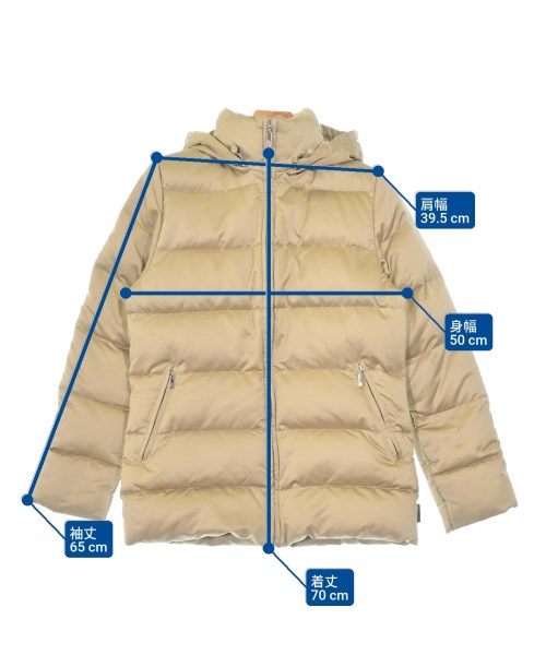 MONCLER（モンクレール）ダウンジャケット/ダウンベスト ベージュ サイズ:0(XS位) レディース/2200520429017