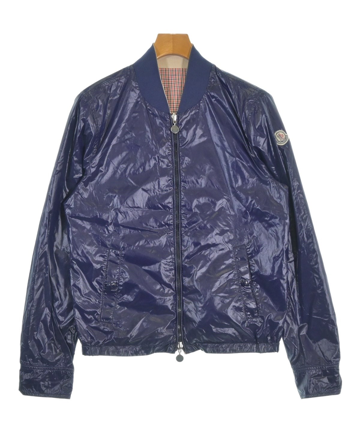 MONCLER（モンクレール）ブルゾン 紫 サイズ:3(L位) メンズ
