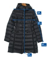 MONCLER（モンクレール）ダウンコート 黒 サイズ:0(XS位) レディース/2200633499013