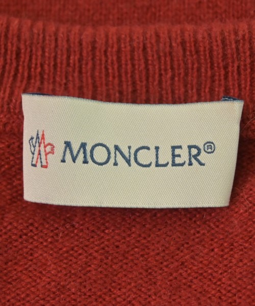 MONCLER（モンクレール）ニット・セーター 赤 サイズ:M メンズ/2200636360136