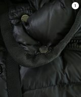 MONCLER（モンクレール）ダウンコート 黒 サイズ:0(XS位) レディース/2200637025010